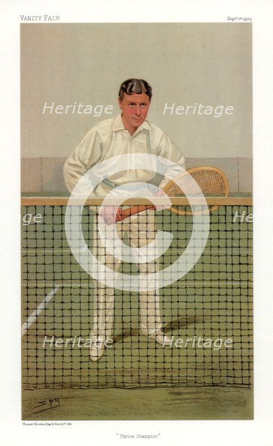'Thrice Champion', 1904.Artist: Spy