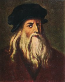 'Leonardo da Vinci 1452-1519. - Selbstbildnis', 1934. Creator: Unknown.