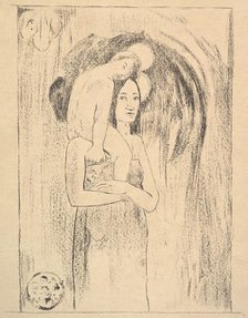 la Orana Maria, 1894-95. Creator: Paul Gauguin.