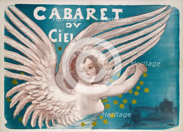 Cabaret Du Ciel , 1880-1890. Creator: Willette, Adolphe (1857-1926).