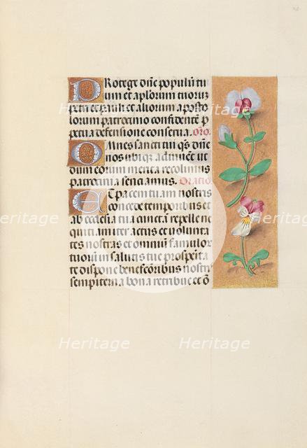 Hours of Queen Isabella the Catholic, Queen of Spain: Fol. 125r, c. 1500. Creator: Master of the First Prayerbook of Maximillian (Flemish, c. 1444-1519); Associates, and.