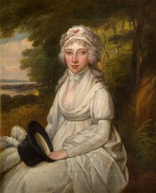 Portrait Of A Lady Of The Osler Family, 1780-1800. Creator: Unknown.