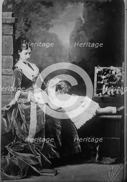 Tsar Nicholas II of Russia as child, c1871. Artist: Sergei Levitsky