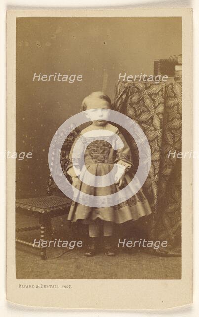 Mrs. Emile Luzie fils, 1862. Creator: Bayard & Bertall.