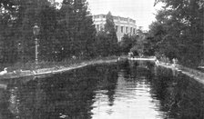 The lost paradise of a fallen sultan: the Park and Lake at Yildiz Kiosk, 1909. Creator: Unknown.