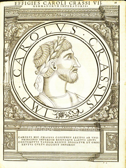 Carolus Crassus 839 - 888), 1559.