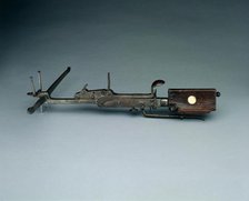 Pellet Crossbow for a Child, c. 1600-1650. Creator: Unknown.