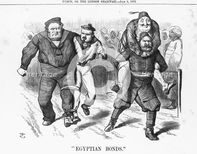 "Egyptian Bonds", 1882. Creator: Joseph Swain.