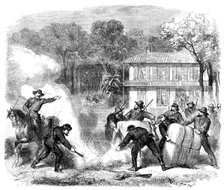 The Civil War in America: cottonburners, from a sketch by our special artist, 1862.  Creator: Unknown.