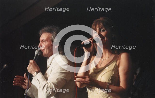 Todd Miller, Unknown female singer, All Star Crescendo Swing Band, Bournemouth, 2007. Creator: Brian Foskett.