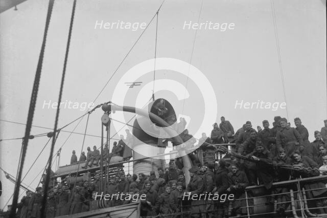 RMS Mauretania, 1918. Creator: Bain News Service.