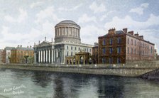 The Four Courts, Dublin, Ireland, c1900s-c1920s(?). Artist: Unknown