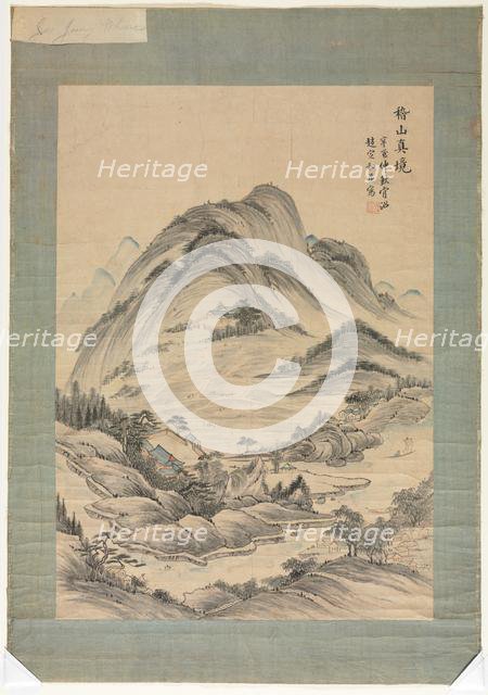 Landscape with Streams and Mountains, 1392-1910. Creator: Unknown.