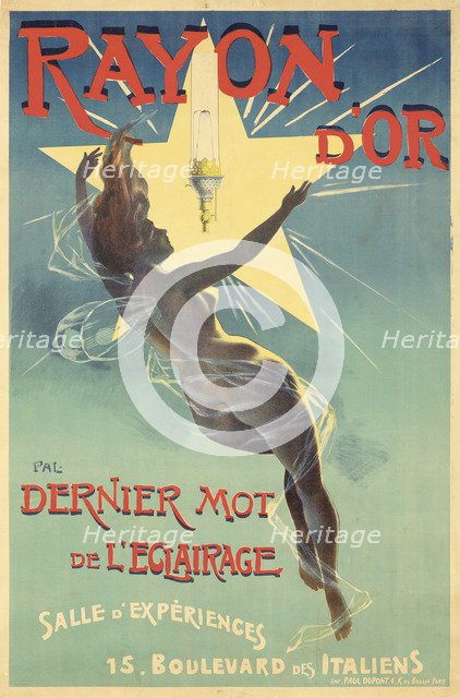 Rayon d'Or, c. 1895.