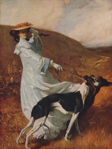'Diana of the Uplands', 1903-1904, (1935).  Creator: Charles Wellington Furse.