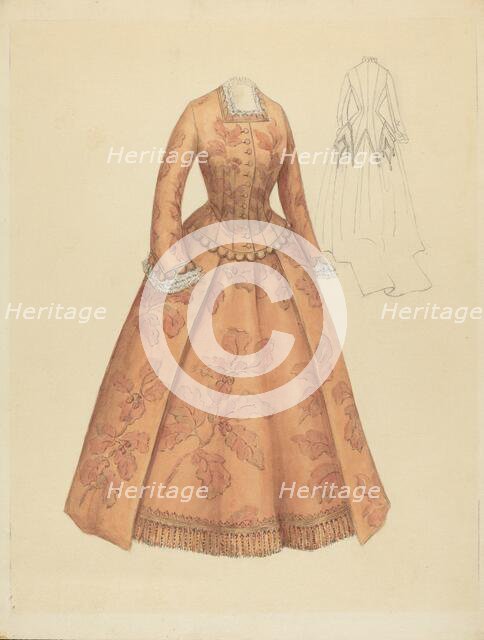 Dinner Dress, 1935/1942. Creator: Hedwig Emanuel.