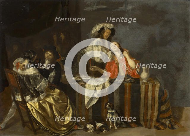 Merry Company. Creator: Anon.