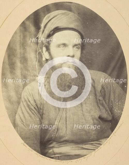 William Holman Hunt, 1864. Creator: Julia Margaret Cameron.