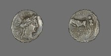 Denarius (Coin) Depicting the Goddess Ceres, 81 BCE. Creator: Unknown.