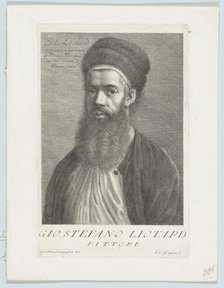 Self-portrait in a Turkish Outfit, 18th century. Creator: Carlo Gregori.