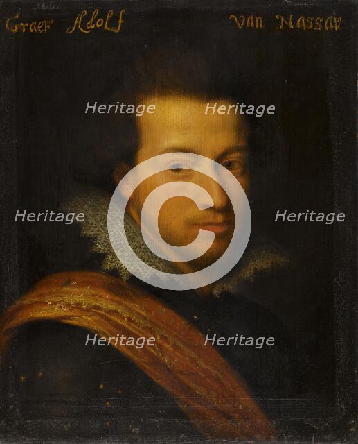 Portrait of Adolf (1586-1608), Count of Nassau-Siegen, c.1609-1633. Creator: Workshop of Jan Antonisz van Ravesteyn.