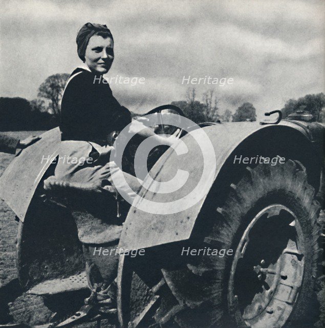 'Land Girl', 1941. Artist: Cecil Beaton.