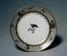 Dinner Plate, c.1805. Creator: Guérhard et Dihl (French), probably by.