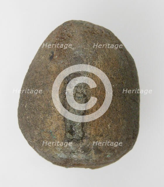 Pendant, Frankish, 6th-7th century. Creator: Unknown.