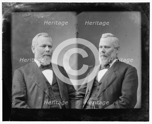 Henry Johnson Brodhead Cummings of Iowa, 1865-1880. Creator: Unknown.