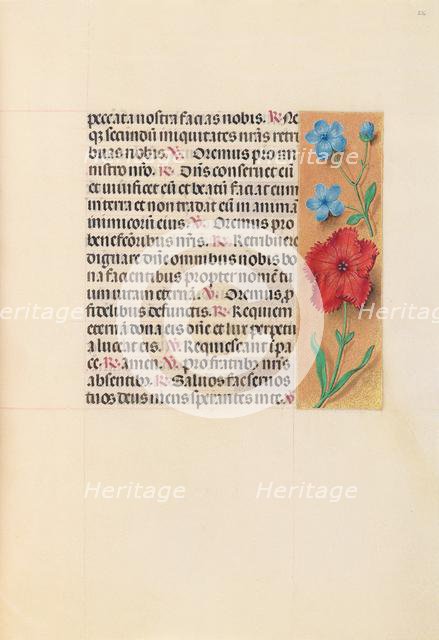 Hours of Queen Isabella the Catholic, Queen of Spain: Fol. 216r, c. 1500. Creator: Master of the First Prayerbook of Maximillian (Flemish, c. 1444-1519); Associates, and.