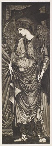 Angel of the Martyrs (with Violin), c1880s, (1900). Creator: Unknown.