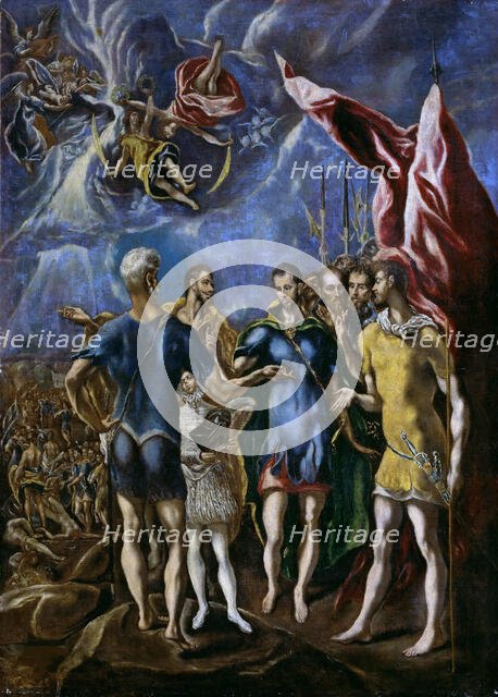 The Martyrdom of Saint Maurice, ca. 1600. Creator: El Greco, Dominico (1541-1614).