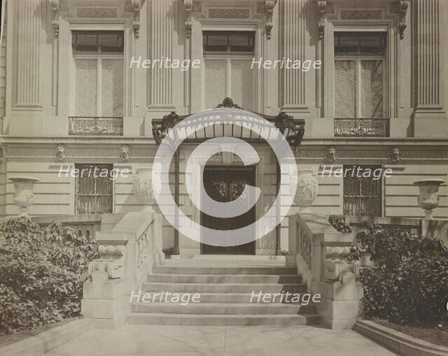 Mary Scott Townsend house, Washington, D.C., c1910. Creator: Frances Benjamin Johnston.