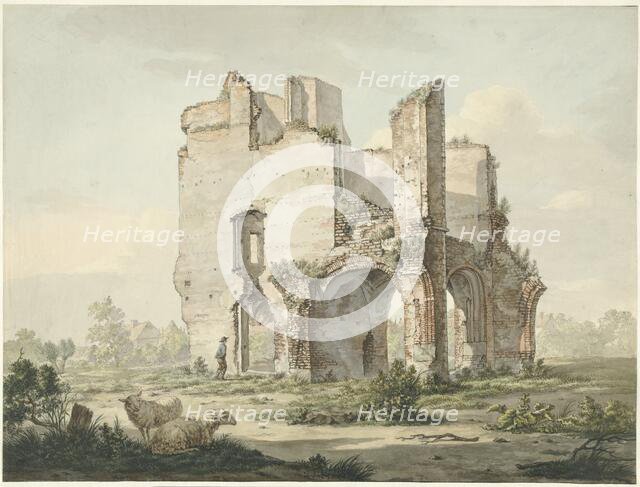 The ruin of Rijnsburg abbey, 1779-1838. Creator: Johannes van Lexmond.