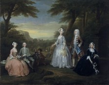 'The Jones Family Conversation Piece', 1730. Artist: William Hogarth.