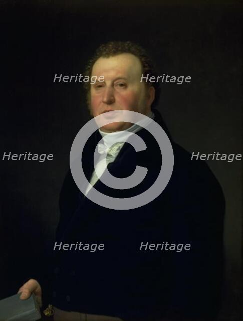 Police Surgeon Johan Frederik Rost. The Artist's Family Doctor and Friend, 1831. Creator: CW Eckersberg.