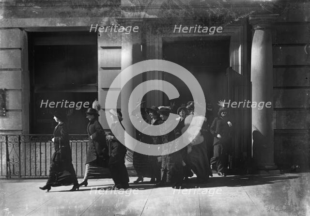 Chesapeake & Potomac Telephone Co. - Telephone Girls, 1914. Creator: Harris & Ewing.