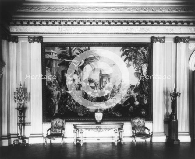 "Whitemarsh Hall," Edward Townsend Stotesbury house, Wyndmoor, Pennsylvania, 1922 or 1923. Creator: Frances Benjamin Johnston.