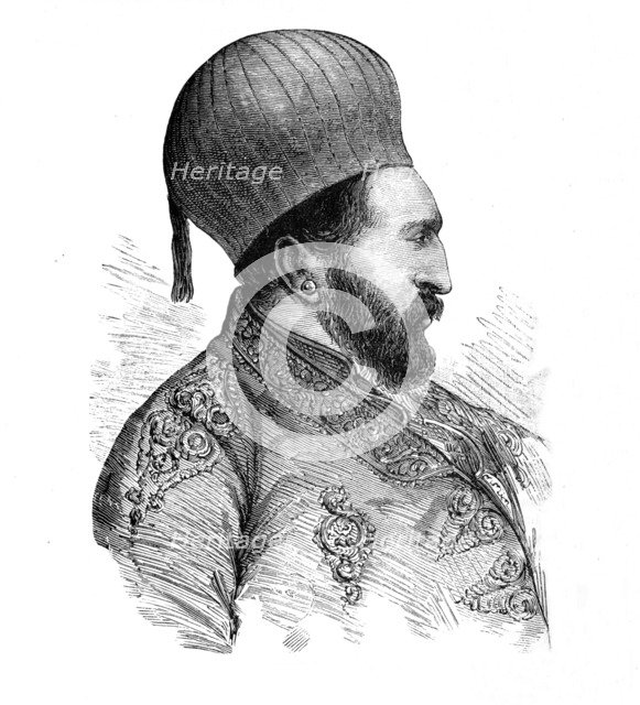 'The Ameer Yakoub Khan', c1880. Artist: Unknown.