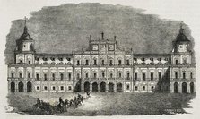 Main facade, The Royal Palace, Aranjuez, Spain, 1853. Creator: Antonio Carnicero.