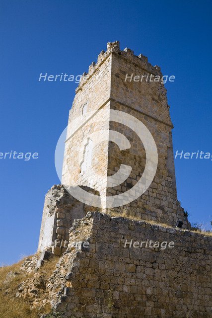 Coruna del Conde Castle, Coruna del Conde, Spain, 2007. Artist: Samuel Magal