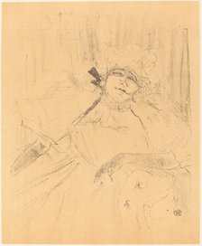 Old Song (Chanson ancienne), 1898. Creator: Henri de Toulouse-Lautrec.