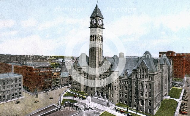 City Hall, Toronto, Canada, c1900s. Artist: Unknown