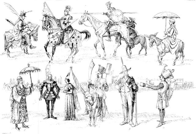 The Artists’ Procession to the Grottoes of Cervara, near Rome, 1890. Creator: Carl Hentschel.