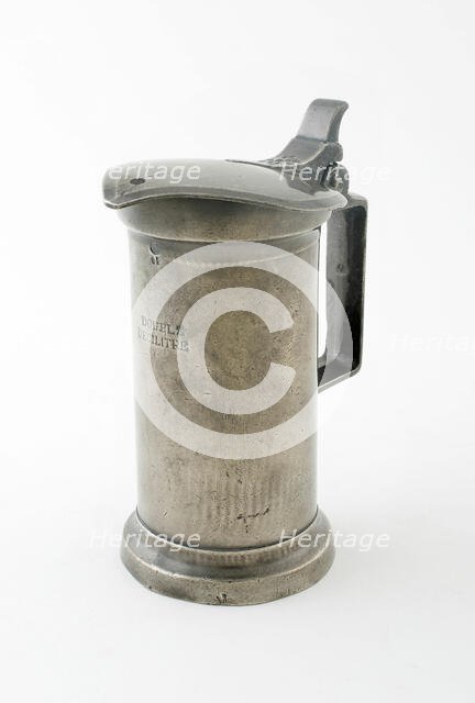 Double Decilitre Measure, Caen, 1875/1895. Creator: Maison Le Seigneur Deverre.