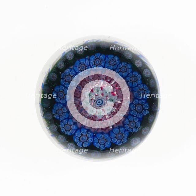 Paperweight, Bohemia, Mid 19th century. Creator: Unknown.