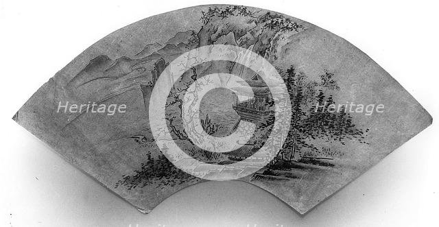 Landscape, probably 17th century. Creator: Unknown.