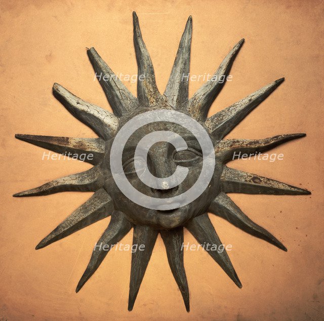 A sun. Artist: Unknown