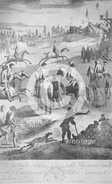 'Horse-Racing', c1650-1700, (1911). Artist: Unknown.