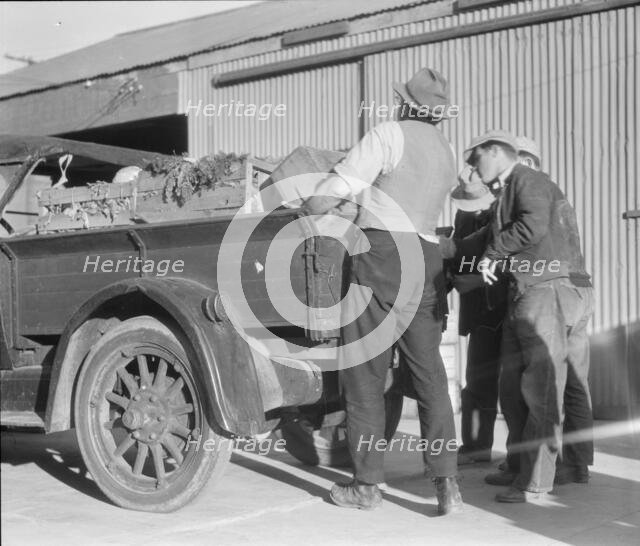 Self-help cooperative, Burbank, California, 1936. Creator: Dorothea Lange.